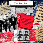 Ejemplo presentación Glogster Beatles